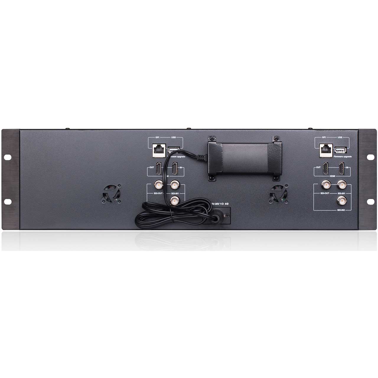 JVC Professional DT-X7HUx2 Dual 7-IN Full HD 4K-HDMI Rack Monitor