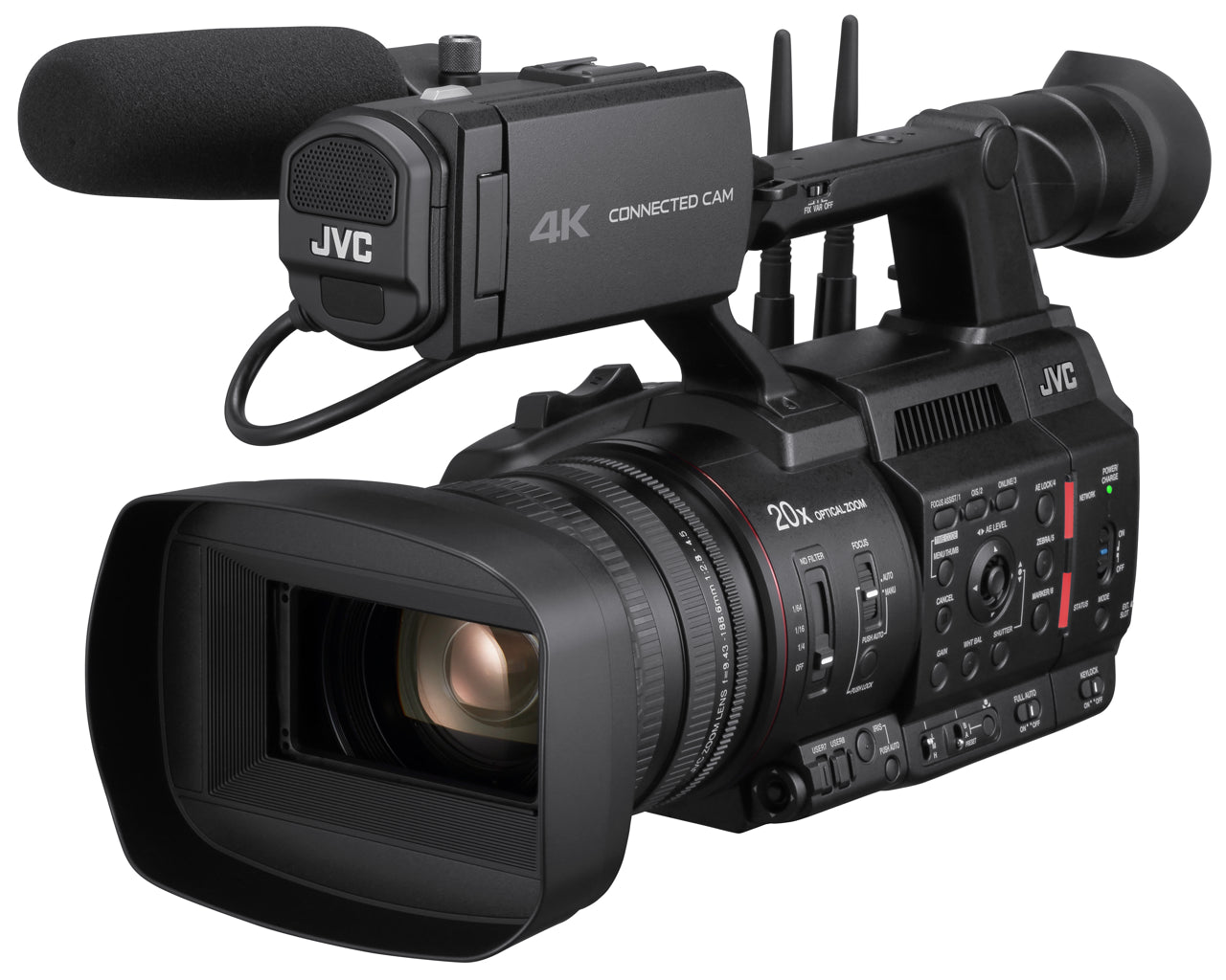 JVC Professional GY-HC500SPC 4K Sports Production & Coaching Connected Cam 1-Inch Camcorder