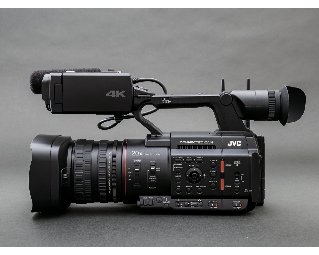 JVC Professional GY-HC500SPC 4K Sports Production & Coaching Connected Cam 1-Inch Camcorder