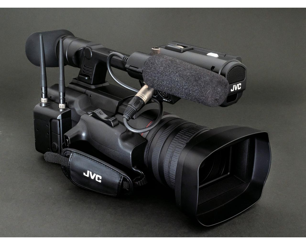 JVC Professional GY-HC550U 4K Handheld Connected Cam 1-Inch Broadcast Camcorder