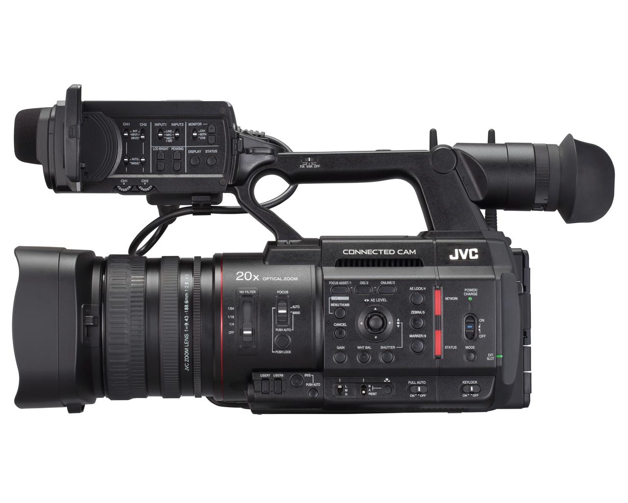 JVC Professional GY-HC500SPC 4K Sports Production & Coaching Connected Cam 1-Inch Camcorder