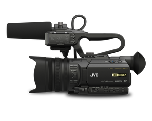 JVC Professional GY-HM250SP 4KCAM Sports Production Streaming Camcorder