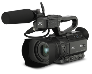 JVC Professional GY-HM250SP 4KCAM Sports Production Streaming Camcorder
