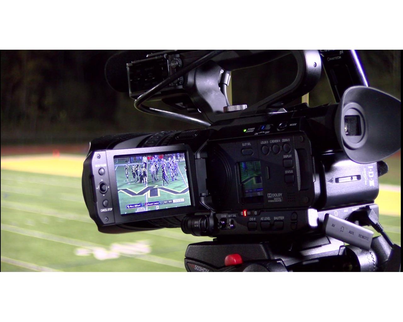 JVC Professional GY-HM250SP 4KCAM Sports Production Streaming Camcorder