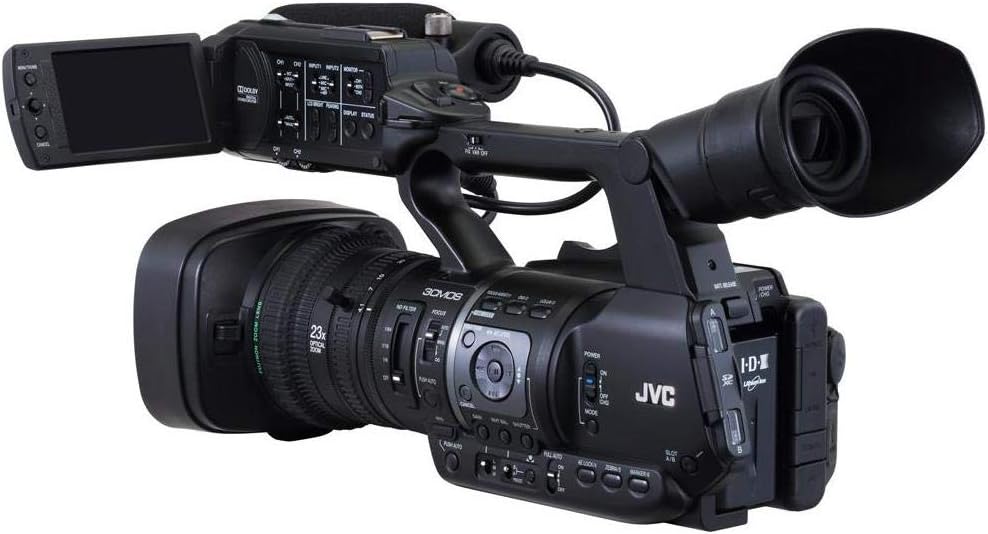 JVC Professional GY-HM600U HD Memory Card Camera and Fujinon 23x Optical Zoom Lens