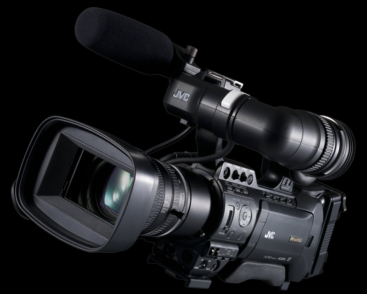 JVC Professional GY-HM850CHU ProHD Shoulder Camcorder (Less Lens)