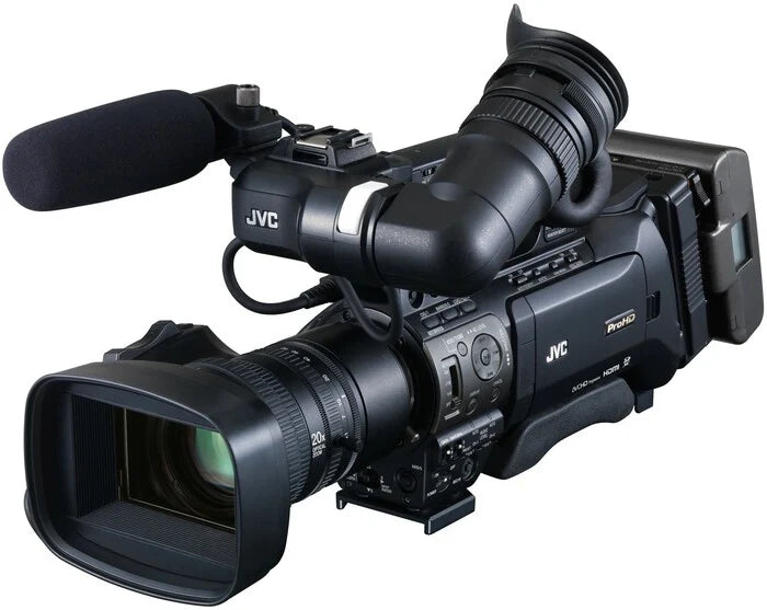 JVC Professional GYHM890F20 ProHD Shoulder Camcorder (w/Fujinon XT20sx47BRM Lens)