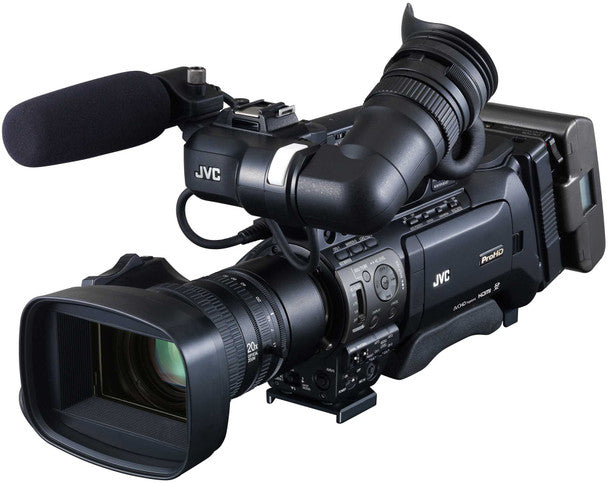 JVC Professional GYHM850F18E ProHD Shoulder Camcorder (w/Fujinon 18x ENG Lens w/2x Extender)