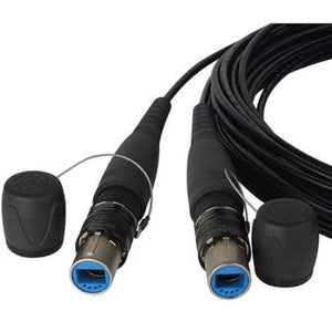 JVC Professional MCSH050SIPSIRXX 16 Meter (52.5 FT) SMPTE Hybrid Fiber Cable SMPTE-304M Plug
