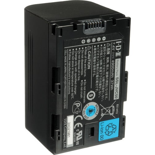 JVC Professional SSL-JVC50 7.4V/5Ah Lithium Ion Battery