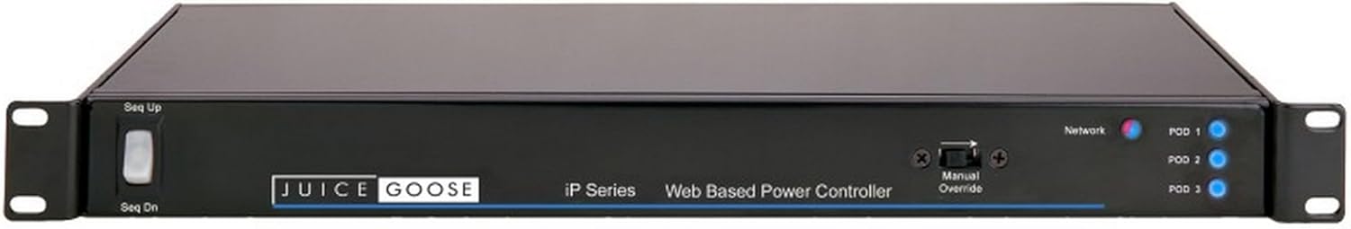 Juice Goose iP-1515-RX Rackmount Surge Protection and Web Based Power Controller -15 Amp