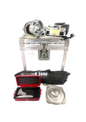 K 5600 Lighting Joker-Bug 200 Par Light w/ Accessories in Hard Rolling Case