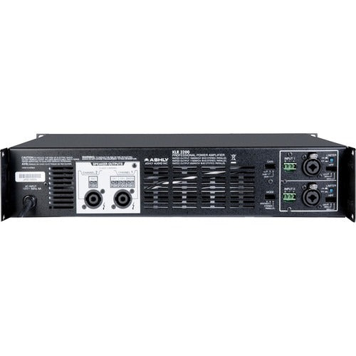Ashly KLR-3200 Series 3.2kW 2-Channel High Performance Amplifier