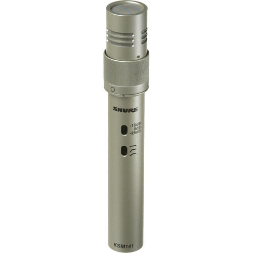 Shure KSM141/SL Condenser Microphone (Single Microphone)