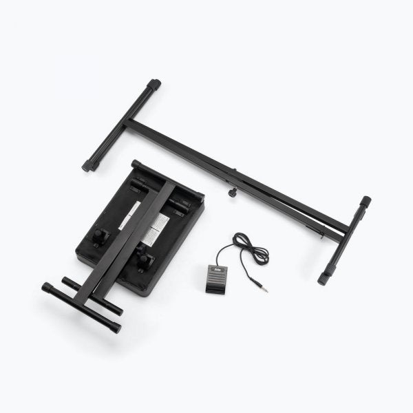 (NEW) On-Stage KPK6520-CB Keyboard Stand and Bench Pack with Keyboard Sustain Pedal