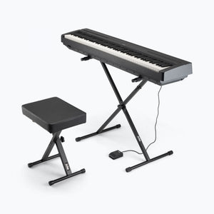 (NEW) On-Stage KPK6520-CB Keyboard Stand and Bench Pack with Keyboard Sustain Pedal