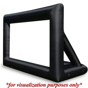 Khomo Gear Jumbo Inflatable Screen Projector - 20 Feet
