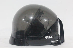 King VQ4900 DISH Tailgater Pro Premium Portable Satellite Antenna w/ Soft Carrying Case in Original Box