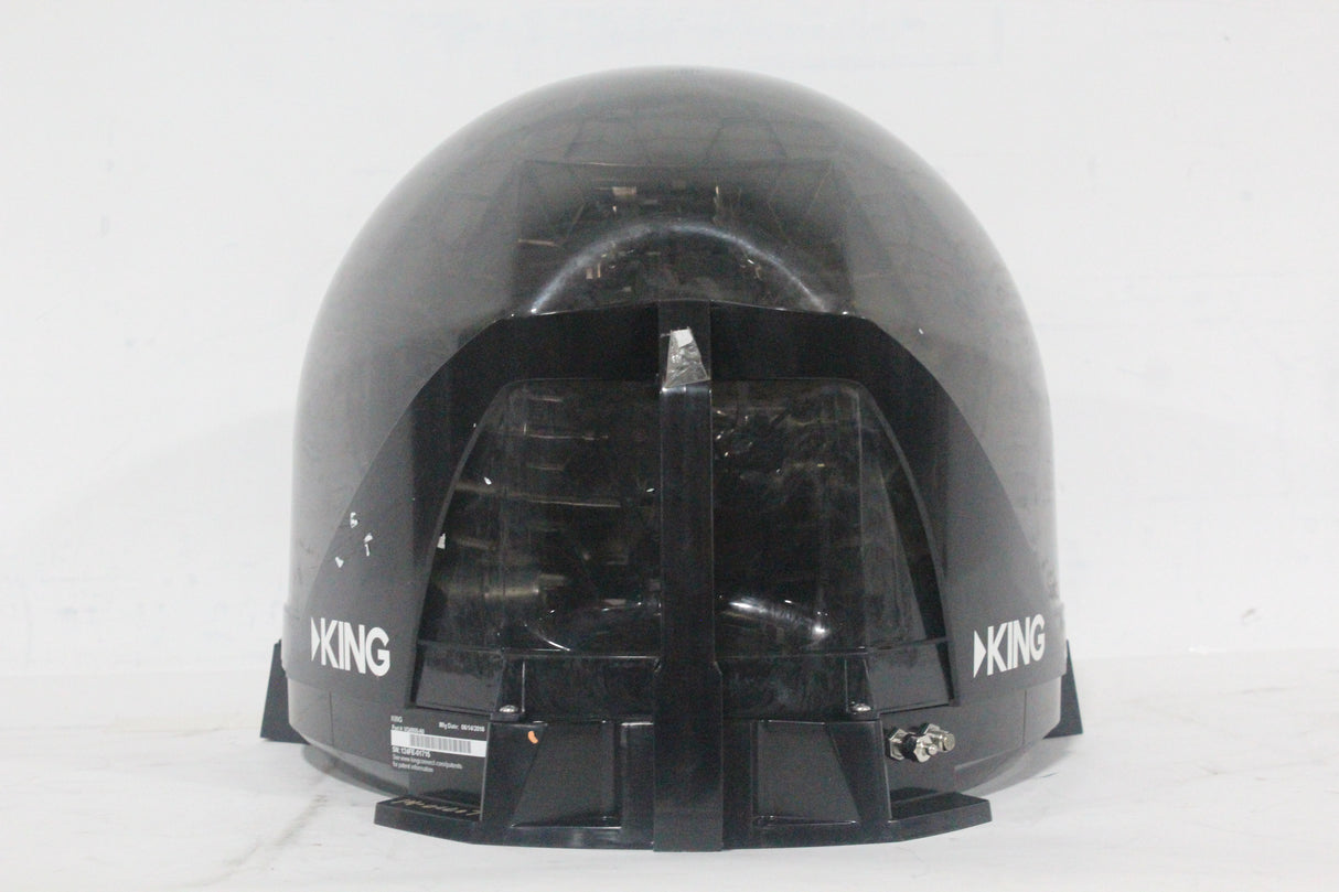 King VQ4900 DISH Tailgater Pro Premium Portable Satellite Antenna w/ Soft Carrying Case in Original Box