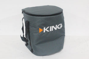 King VQ4900 DISH Tailgater Pro Premium Portable Satellite Antenna w/ Soft Carrying Case in Original Box