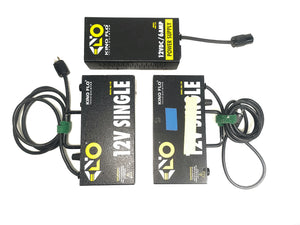Kino Mini Flo Kit w/ (2) Kino Flo F14T12, (4) Power Cables, (2) Ballast 12V Single, Kino Flo Power Supply 12VDC/6AMP, in Hard Carry Case