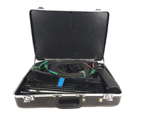 Kino Mini Flo Kit w/ (2) Kino Flo F14T12, (4) Power Cables, (2) Ballast 12V Single, Kino Flo Power Supply 12VDC/6AMP, in Hard Carry Case