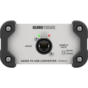 Klark Teknik DN9630 AES50 to USB 2.0 Converter with up to 48 Bidirectional Channels
