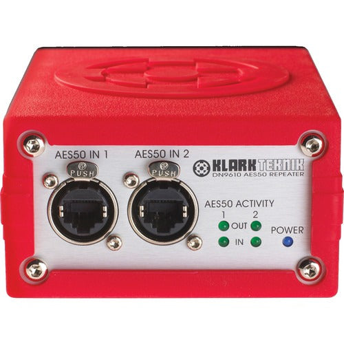 [Backorder] Klark Teknik DN9610 Dual Port AES50 Repeater with up to 100 Metre Range