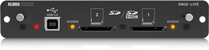 Klark Teknik DN32-LIVE SD/SDHC and USB 2.0 Expansion Module for 32 Bidirectional Channels of Live Recording/Playback
