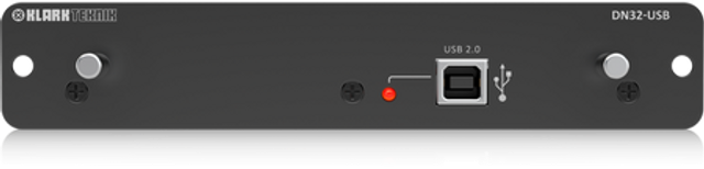 Klark Teknik KT-DN32-USB USB 2.0 Expansion Module w/ up to 32 Bidirectional Channels