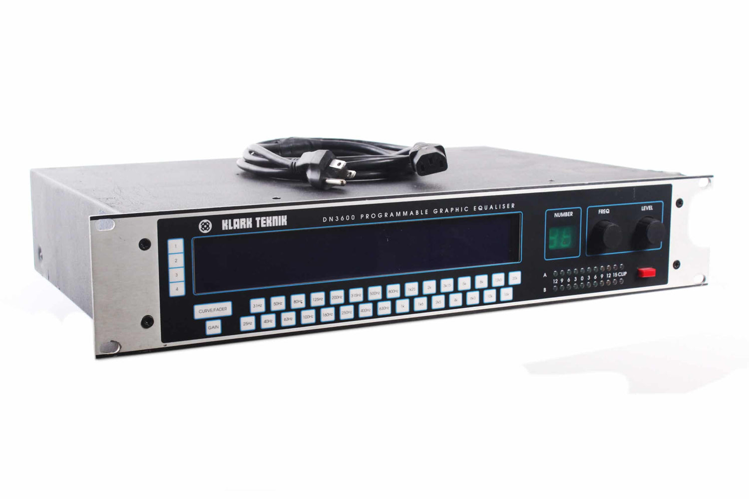 Klark Teknik KT-DN3600 (v3.0B) Programmable Graphic Equalizer