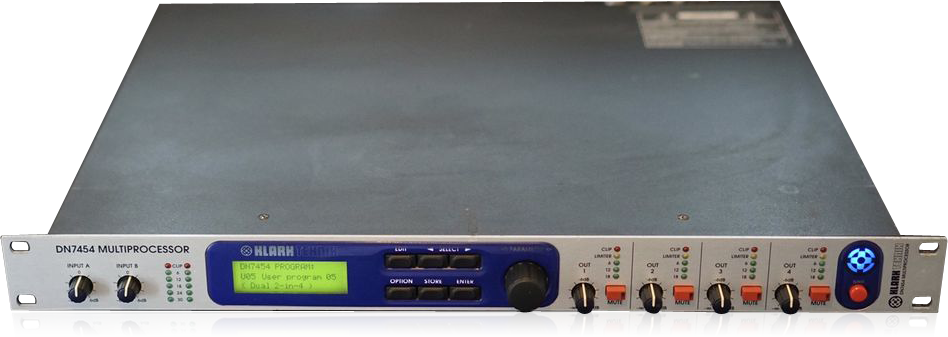 Klark Teknik KT-DN7454 Professional Audio Multiprocessor