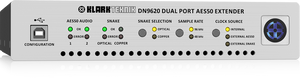 Klark Teknik KT-DN9620-UL DN9620-UL Dual Port AES50 Extender and Multiplexer w/ up to 500 Metre Range