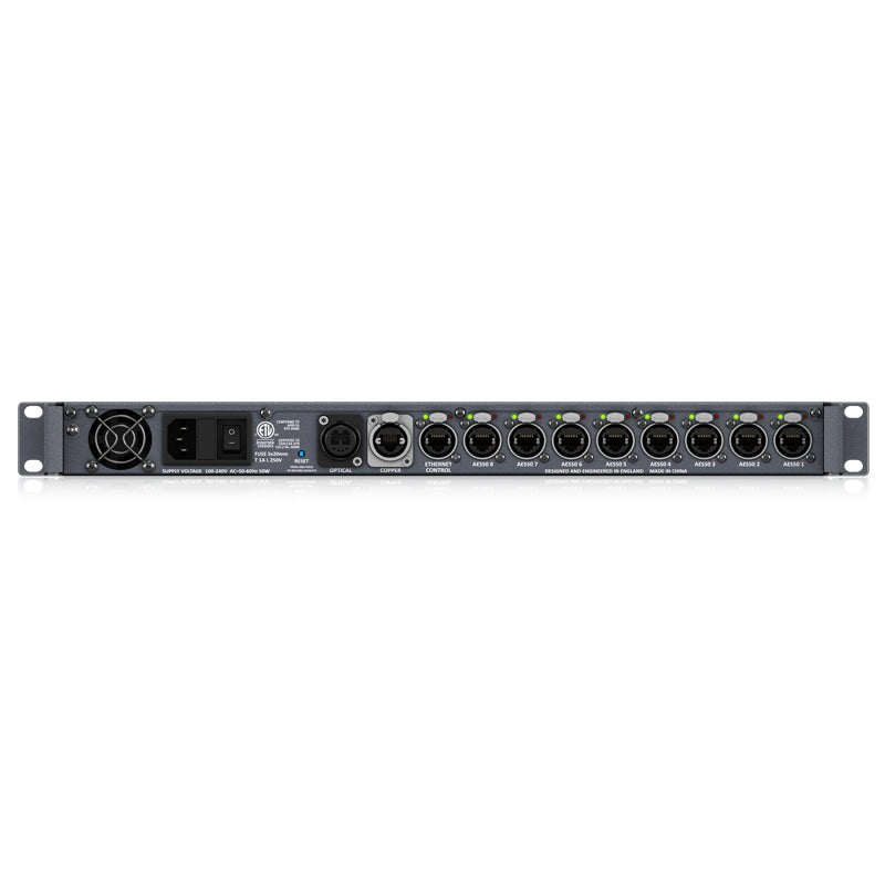 Klark Teknik KT-DN9680-UL  DN9680-UL 8 Port AES50 Extender and Multiplexer up to 1000 Metre Range