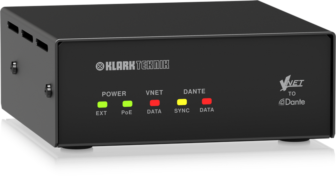 Klark Teknik VNET2-DANTE BRIDGE Connection Bridge for Dante Sources