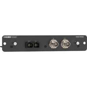 Klark Teknik DN32-MADI_001 MADI Expansion Module with up to 32 Bidirectional-Channels
