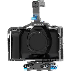 Kondor Blue KB-BMPCC6KP Blackmagic Pocket 6K Pro Cage with Top Handle (Space Gray)