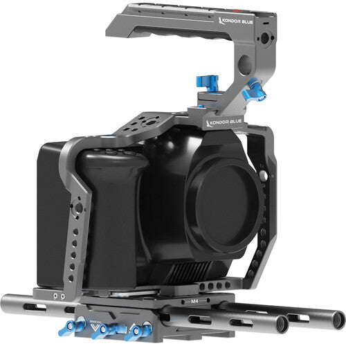 Kondor Blue KB-BMPCC6KP-CO Blackmagic Pocket 6K Pro Cage (Space Gray)