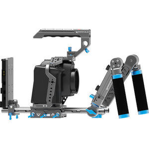 Kondor Blue KB-BMPCC6KP Blackmagic Pocket 6K Pro Cage with Top Handle (Space Gray)