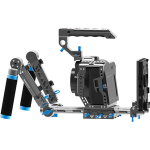 Kondor Blue KB-BMPCC6KP Blackmagic Pocket 6K Pro Cage with Top Handle (Space Gray)