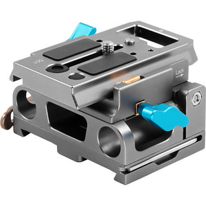 Kondor Blue KB-BP501-FBM 15mm ARRI-Standard Baseplate for BMPCC 4K/6K Cage