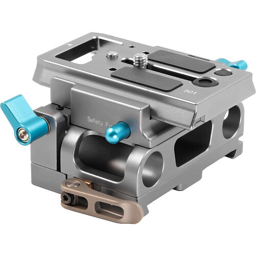 Kondor Blue KB-BP501-FBM 15mm ARRI-Standard Baseplate for BMPCC 4K/6K Cage