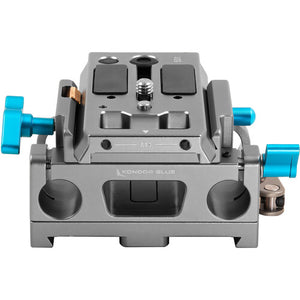 Kondor Blue KB-BP501-FBM 15mm ARRI-Standard Baseplate for BMPCC 4K/6K Cage