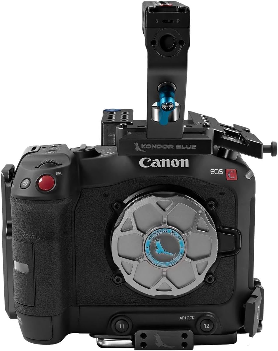 Kondor Blue KB-CC70-TP-Bk Canon C70 Top Plate (Black)