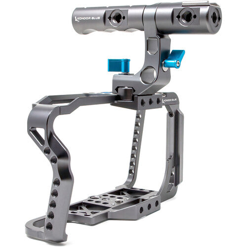 Kondor Blue KB-Fcage-Spec Full Cage Special for BMPCC 4K/6K & KB Canon EF Mount Body Cap Metal