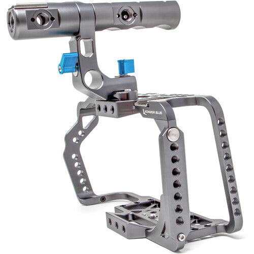 Kondor Blue KB-Fcage-Spec Full Cage Special for BMPCC 4K/6K & KB Canon EF Mount Body Cap Metal