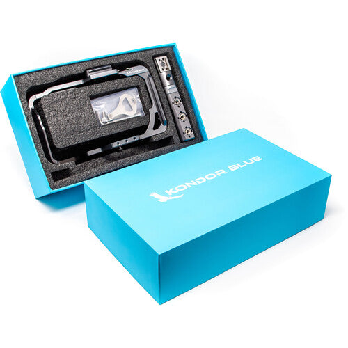 Kondor Blue KB-Fcage-Spec Full Cage Special for BMPCC 4K/6K & KB Canon EF Mount Body Cap Metal