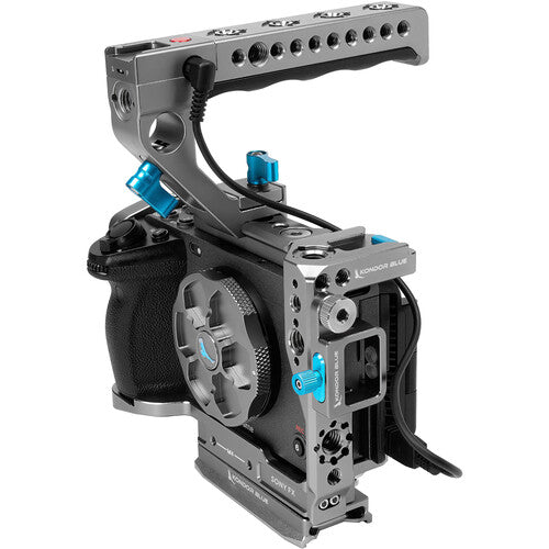 Kondor Blue KB-SFX3 Sony FX3 Cage with Trigger Handle (Space Gray)