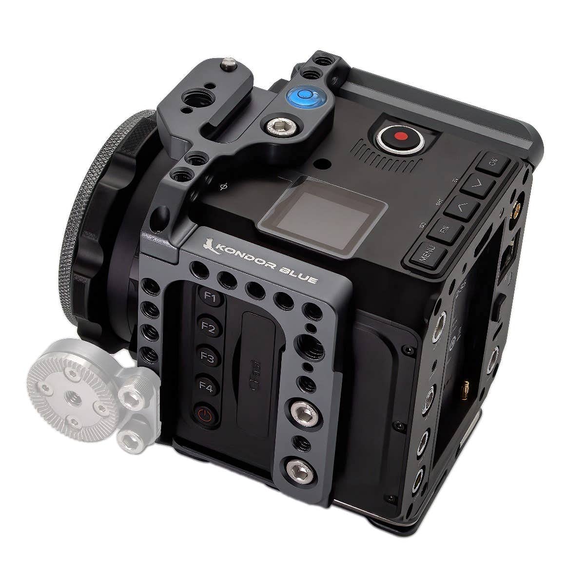 Kondor Blue KB-ZCam-Scage Cage with Top Handle for Z Cam E2-S6, E2-F6, and E2-F8 (Space Gray)