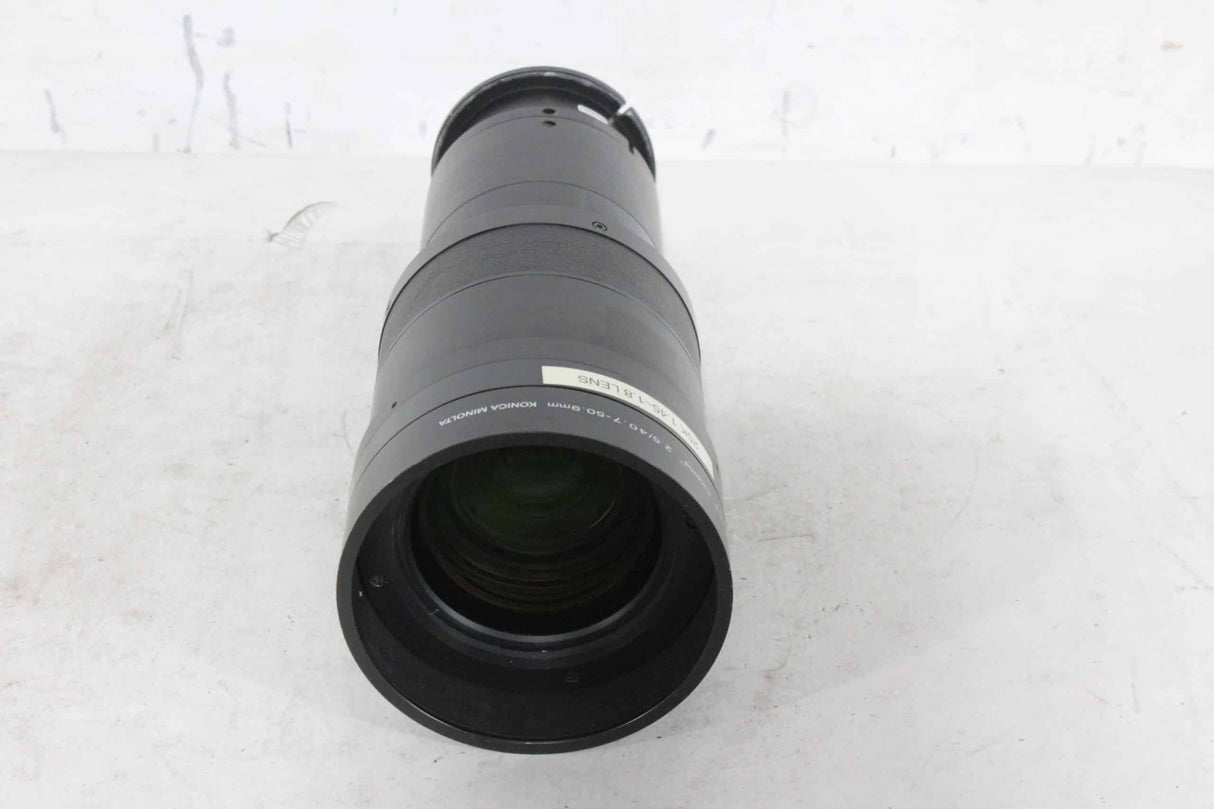 Konica Minolta pgBFL 116.5mm DLP Cinema 2.5/40.7-50.9mm Zoom Projector Lens for Christie 25K Projector